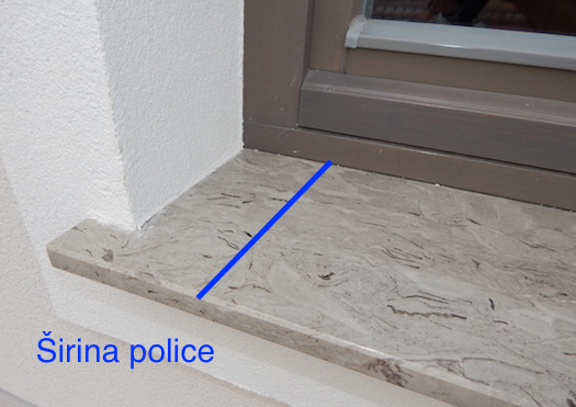 instruction for shelf width